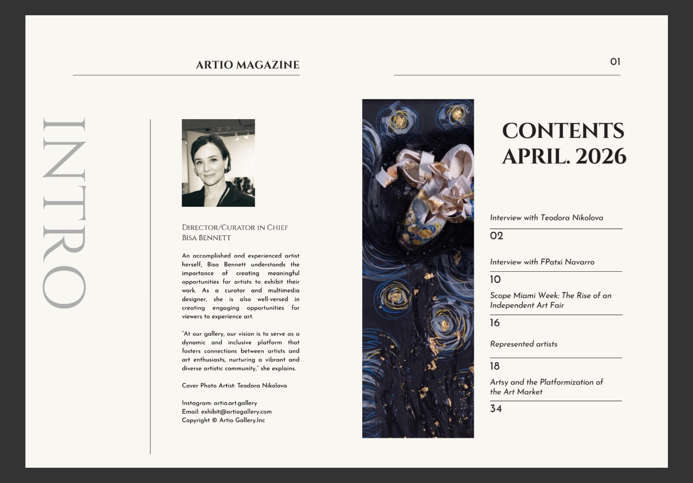 Artio Magazine — April — Issue 12 — photo 2