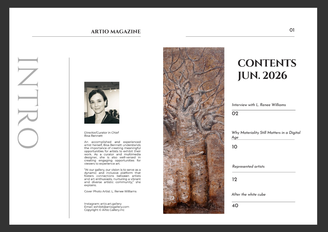 Artio Magazine — July — Issue 15 — photo 2