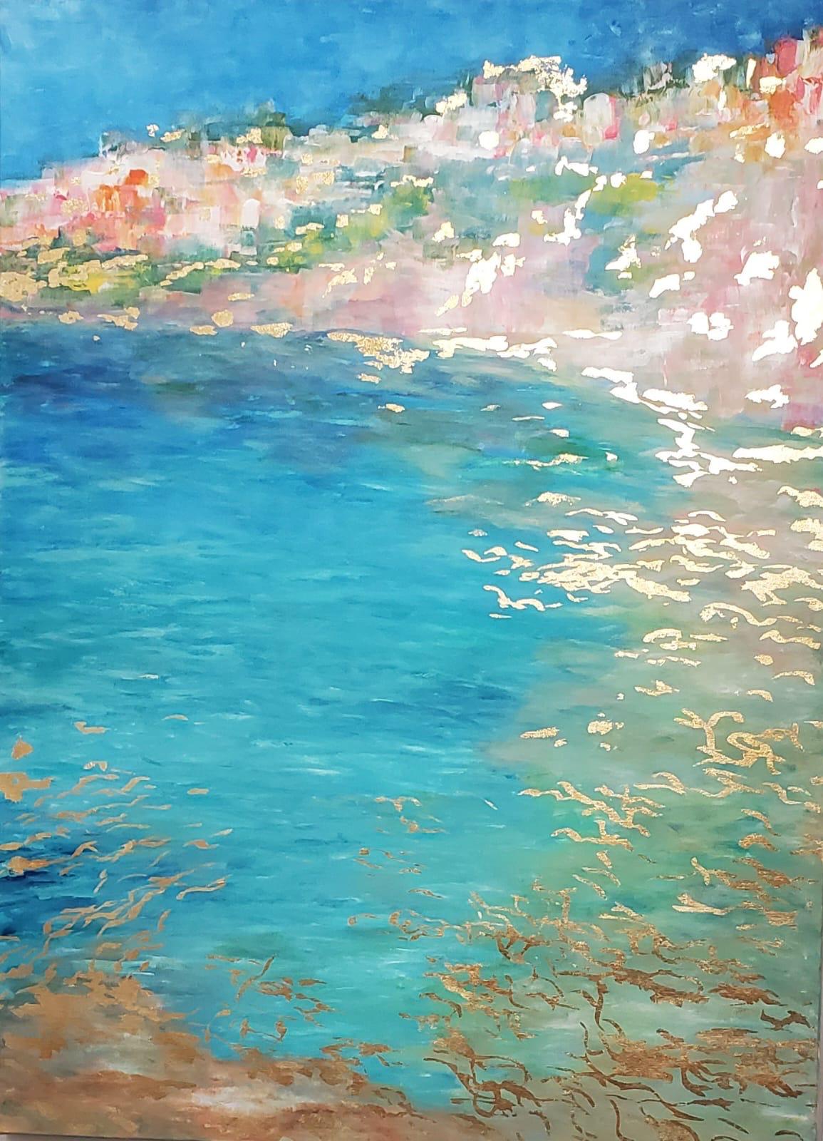 Trésor Côte d’Azur — post-impressionist landscape painting