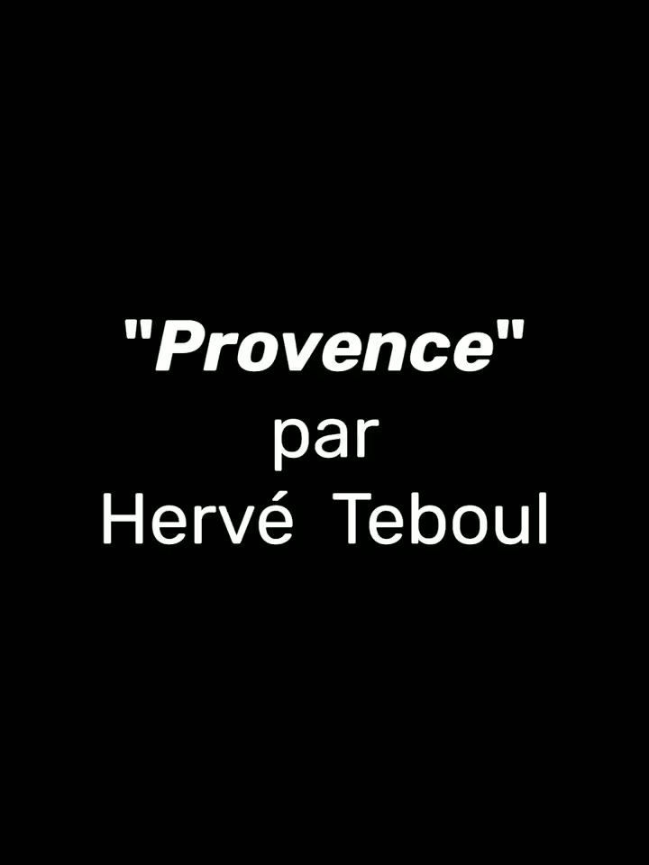 Studio film — Period of Provence
